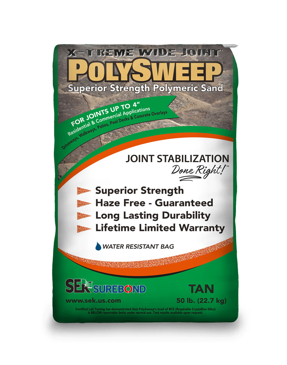 Polysweep X-Treme Wide Joint - Tan